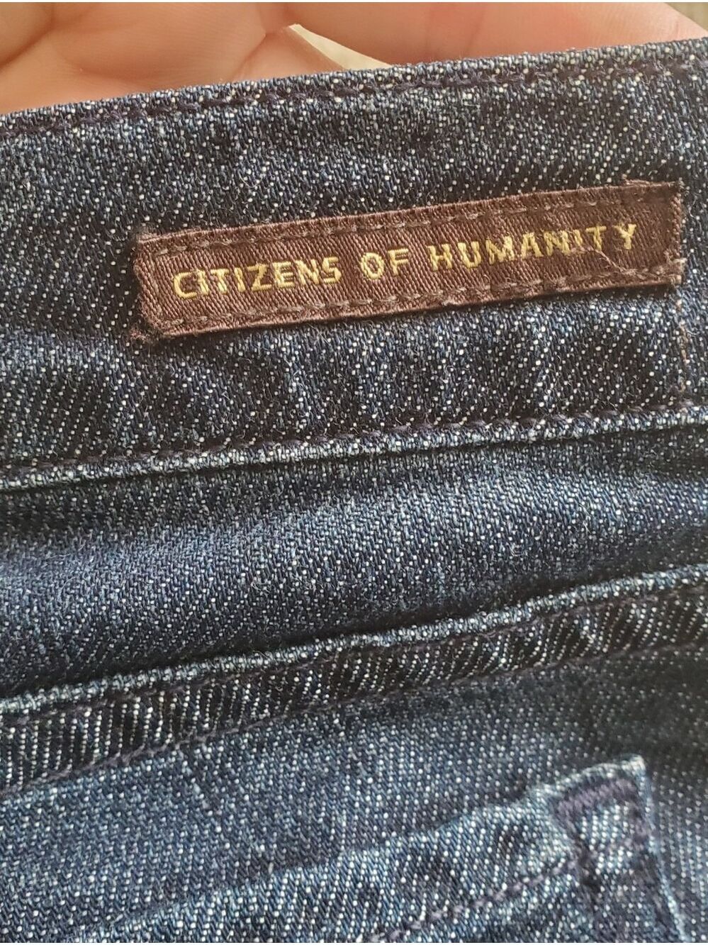 Citizens Of Humanity Dita Dark Blue Women Petite Bootcut Jeans Size 32 Petite - Picture 10 of 14